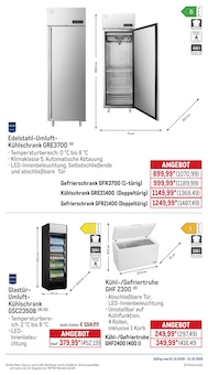 Kühlschrank im aktuellen METRO Prospekt (Lemgo) Kühlschrank im METRO Prospekt "Monatsmenü Oktober" mit 43 Seiten (Lemgo)