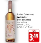EDEKA Butzbach - Echt Süß Rosé Angebot im Prospekt Echt Süß Rosé bei EDEKA im Butzbach Prospekt für 3,49 €