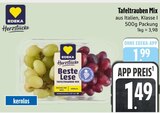 Aktuelle Weintrauben Angebote bei EDEKA in München Aktuelles Tafeltrauben Mix Angebot bei EDEKA in München ab 1,49 €
