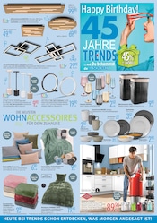 Lampe im Trends Prospekt in Köln Aktueller Trends Prospekt mit Lampe, "45 Jahre Trends …und Du bekommst die Geschenke", Seite 6