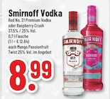 Red No. 21 Premium Vodka oder Raspberry Crush im Angebot bei Trinkgut in Bocholt Red No. 21 Premium Vodka oder Raspberry Crush Angebote von Smirnoff bei Trinkgut Bocholt für 8,99 €