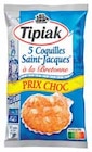 COQUILLES SAINT-JACQUES À LA BRETONNE SURGELÉES - TIPIAK en promo chez Intermarché Courbevoie à 6,29 €