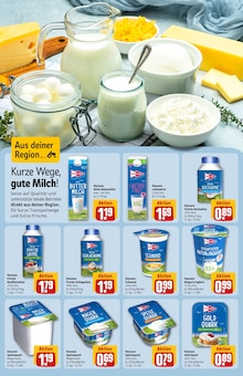 Milch im REWE Prospekt "Dein Markt" mit 38 Seiten (Hamburg)