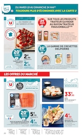 Promos Crevettes dans le catalogue "U Express" de U Express Crevettes en promo dans le catalogue U Express à la page 20