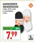 Damen/Herren Sneakersocken im Angebot bei Marktkauf in Erftstadt Damen/Herren Sneakersocken Angebote bei Marktkauf Erftstadt für 7,99 €