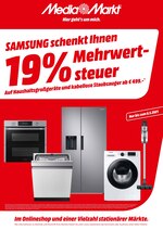 Media-Markt Prospekt für Berlin mit 1 Seiten Media-Markt Prospekt für Berlin: "19% MEHRWERTSTEUER GESCHENKT!", 1 Seiten, 01.05.2021 - 08.05.2021