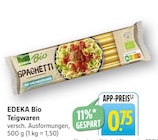 Spaghetti im Angebot bei EDEKA in Neunkirchen Spaghetti Angebote von EDEKA Bio bei EDEKA Neunkirchen für 0,75 €