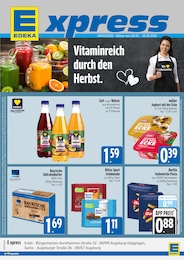 E xpress Prospekt für Langweid mit 4 Seiten E xpress Prospekt für Langweid: "Vitaminreich durch den Herbst", 4 Seiten, 20.10.2025 - 25.10.2025