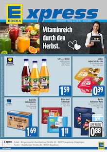 Aktueller E xpress Prospekt für Mering und Ungebung, Seiten zum blättern E xpress Prospekt Vitaminreich durch den Herbst mit Seiten in Mering und Umgebung