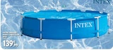 Piscine tubulaire ronde 3,66m x 0,76m - INTEX en promo chez Intermarché Charleville-Mézières à 139,99 €