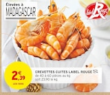 Crevettes cuites - Intermarché Super à Dijon Crevettes cuites en promo chez Intermarché Super Dijon à 2,39 €