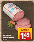 Sportler-Salami Angebote von Stockmeyer bei REWE Schwäbisch Hall für 1,49 €