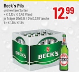 Beck's Pils bei Trinkgut im München Prospekt für 12,99 €