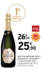 AOP CHAMPAGNE BRUT MOSAÏQUE - JACQUART en promo chez Intermarché Fos-sur-Mer à 25,90 €