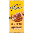 Tablette de Chocolat Lait Pralinoise - POULAIN - Carrefour Market à Plaisir Tablette de Chocolat Lait Pralinoise - POULAIN en promo chez Carrefour Market Plaisir à 3,25 €