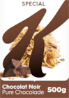 CÉRÉALES CHOCOLAT NOIR SPÉCIAL K KELLOGG'S - KELLOGG S en promo chez Auchan Hypermarché CÉRÉALES CHOCOLAT NOIR SPÉCIAL K KELLOGG'S - KELLOGG S dans le catalogue Auchan Hypermarché