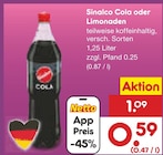 Aktuelles Cola oder Limonaden Angebot bei Netto Marken-Discount in Löhne ab 0,59 €