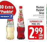 Sirup im EDEKA Prospekt Sirup von Mautner Markhof im aktuellen EDEKA Prospekt für 2,99 €