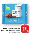 Bunte Vielfalt im Angebot bei E center in Esslingen Bunte Vielfalt Angebote von Ritter Sport bei E center Esslingen für 1,11 €