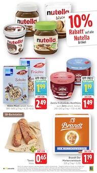 Nutella im EDEKA Prospekt "Aktuelle Angebote" mit 55 Seiten (Albstadt)