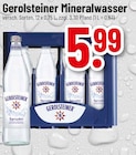 Mineralwasser von Gerolsteiner für 5,99 € bei Trinkgut im Angebot Mineralwasser von Gerolsteiner im aktuellen Trinkgut Prospekt