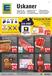 Aktueller EDEKA Prospekt mit Cola, "Aktuelle Angebote", Seite 1
