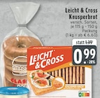 Knusperbrot im Angebot bei EDEKA in Köln Knusperbrot Angebote von Leicht & Cross bei EDEKA Köln für 0,99 €