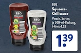 ALDI SÜD - Squeeze-Grillsauce Angebot im Prospekt Squeeze-Grillsauce bei ALDI SÜD im Prospekt "" für 1,39 €
