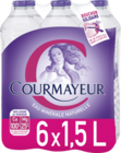 COURMAYEUR EAU MINÉRALE NATURELLE - COURMAYEUR en promo chez Auchan Hypermarché Poitiers à 2,49 €