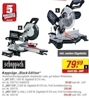 Kappsäge Black Edition MT 210 von Scheppach im aktuellen toom Baumarkt Prospekt für 79,99 €