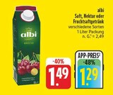 nah und gut Freihung - Saft, Nektar oder Fruchtsaftgetränk Angebot im Prospekt Saft, Nektar oder Fruchtsaftgetränk bei nah und gut im Freihung Prospekt für 1,29 €