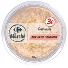 Tartinable aux 2 saumons CARREFOUR LE MARCHE - MITI dans le catalogue Carrefour