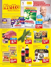 Netto Marken-Discount Prospekt "Aktuelle Angebote" für Hof, 58 Seiten, 29.07.2024 - 03.08.2024