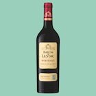 AOP Bordeaux rouge - Baron de Lestac - Netto à Portes-lès-Valence AOP Bordeaux rouge - Baron de Lestac en promo chez Netto Portes-lès-Valence à 2,76 €