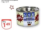 Gastro Brennpaste Angebote von GSK bei GLOBUS Mannheim für 1,49 €