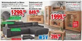 Wohnlandschaft Le Mans Angebote bei Die Möbelfundgrube Trier für 399,99 €
