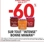 Promo -60% remise immédiate sur le 2ème produit sur tout "intense" BONNE MAMAN à  dans le catalogue Intermarché Super à L'Isle-en-Dodon