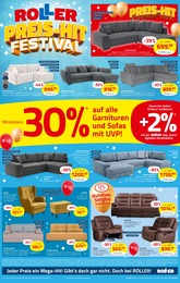 Wohnzimmer Angebot im aktuellen ROLLER Prospekt auf Seite 2