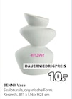 BENNY Vase im JYSK Prospekt BENNY Vase von im aktuellen JYSK Prospekt für 10,00 €