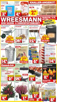 Aktueller Wreesmann Thale Prospekt Wreesmann Prospekt Thale "DEIN SAISON- & SONDERPOSTENMARKT!" mit 12 Seiten
