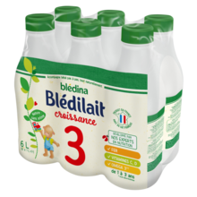 Promo Blédilait Croissance 3 Blédina chez Carrefour