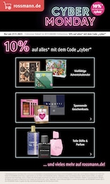 Rossmann Prospekt für Lutherstadt Wittenberg mit 1 Seite Rossmann Prospekt für Lutherstadt Wittenberg: "Mein Drogeriemarkt", 1 Seite, 27.11.2023 - 27.11.2023