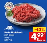 Rinder Hackfleisch im Angebot bei Netto Marken-Discount in Saarlouis Rinder Hackfleisch Angebote von GUT PONHOLZ bei Netto Marken-Discount Saarlouis für 4,99 €