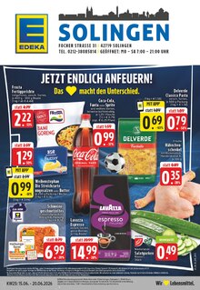Aktueller EDEKA Prospekt "Aktuelle Angebote" für Wuppertal Aktueller EDEKA Prospekt für Wuppertal mit Seiten