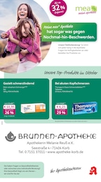 Apotheken Prospekt von mea - meine apotheke in Korb Aktueller mea - meine apotheke Apotheken Prospekt für Korb: Unsere Oktober-Angebote mit 4} Seiten, 01.10.2025 - 31.10.2025