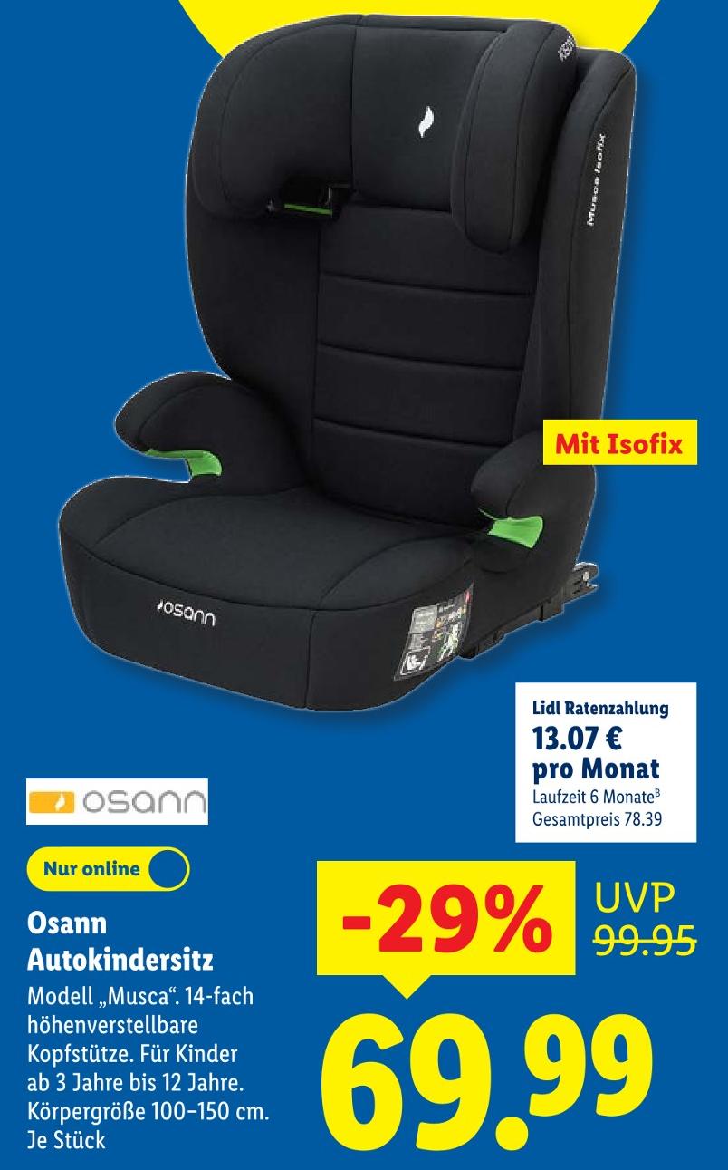 Autokindersitz Modell 'Musca'