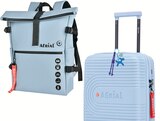 Lot valise + sac à dos assortis + 1 charms bleu ciel - AERIAL - Intermarché Super à Rennes Lot valise + sac à dos assortis + 1 charms bleu ciel - AERIAL en promo chez Intermarché Super Rennes à 39,90 €