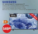 Aktuelles 43'' QLED AI Smart TV Angebot bei V-Markt in Regensburg ab 549,00 €