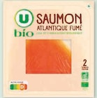 Saumon Atlantique Fumé - U BIO - U Express à Grenoble Saumon Atlantique Fumé - U BIO en promo chez U Express Grenoble à 2,88 €