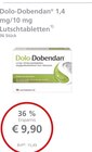 LINDA Langelsheim - 1,4 mg/10 mg Lutschtabletten Angebot im Prospekt 1,4 mg/10 mg Lutschtabletten bei LINDA im Langelsheim Prospekt für 9,90 €